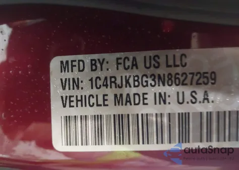 2022 Jeep Grand Cherokee L Limited 4X4 from USA, damaged, VIN 1C4RJKBG3N8627259